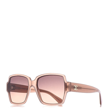 Chanel CC Squared Quilted Sunglasses 5385 Light Pink 1 of 7