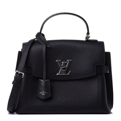 Louis Vuitton Calfskin Lockme Ever BB Black 1 of 10