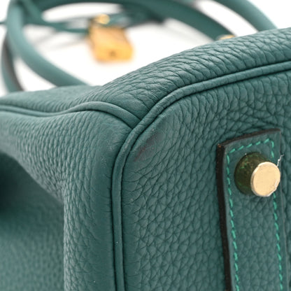 Hermes Togo Birkin 35 Malachite 11 of 16