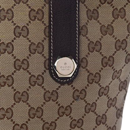 Gucci Monogram Charmy Tote Brown 13 of 13
