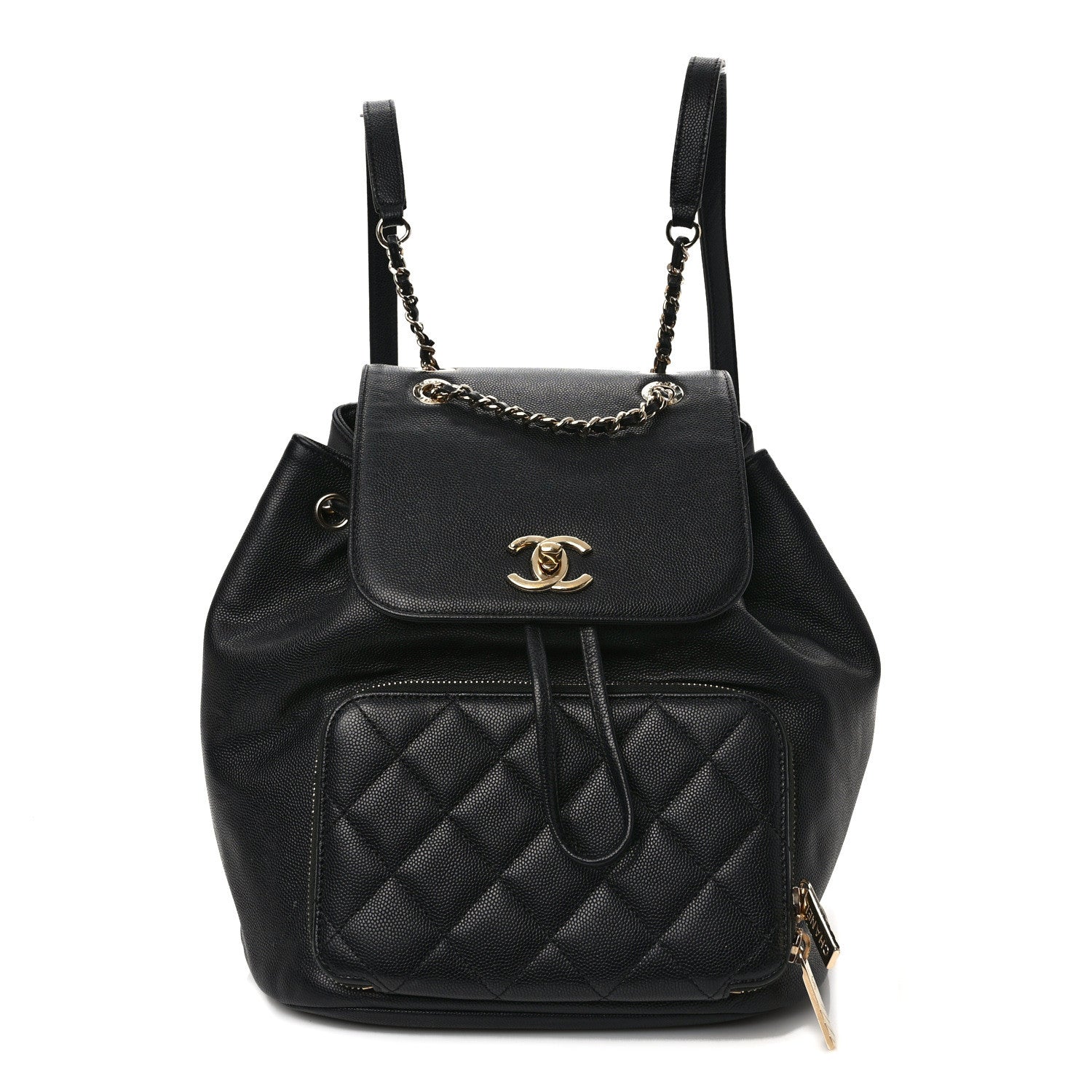 Chanel Caviar Quilted Business Affinity Backpack Black 1 of 8