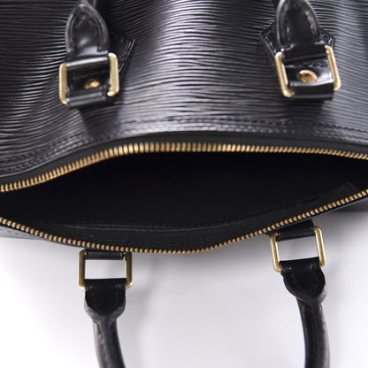 Louis Vuitton Epi Speedy 25 Black 5 of 14