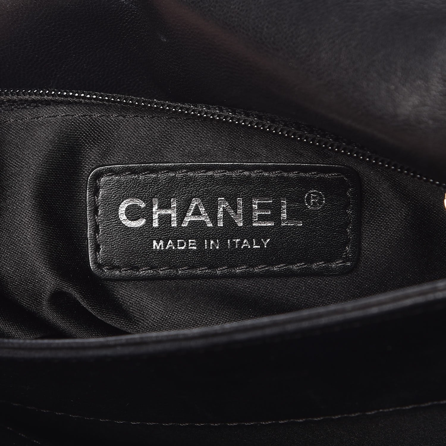 Chanel Lambskin Quilted Maxi 3 Flap Black 6 of 10