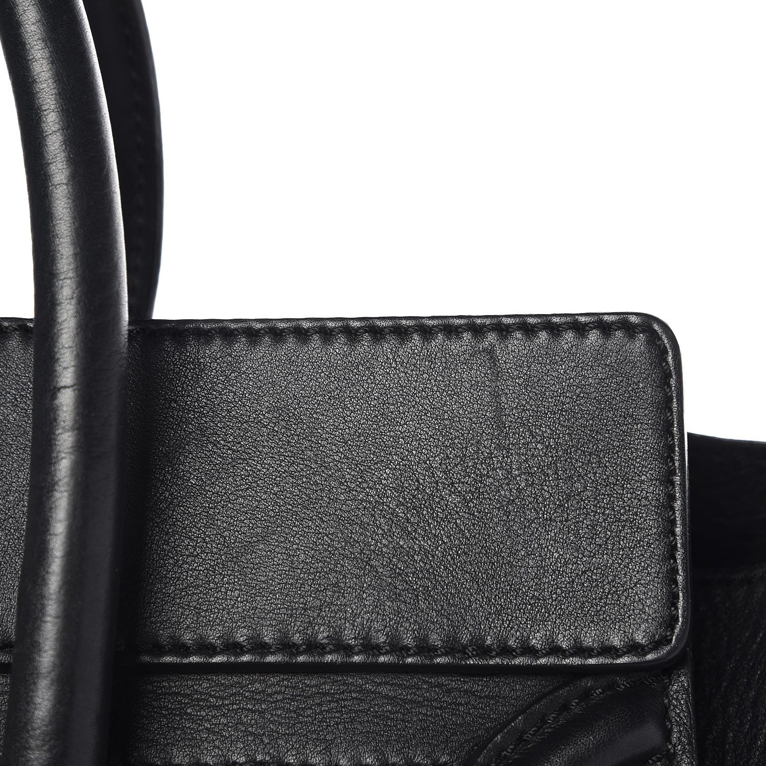 Celine Smooth Calfskin Mini Luggage Black 15 of 17