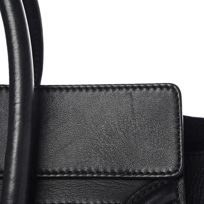 Celine Smooth Calfskin Mini Luggage Black 15 of 17