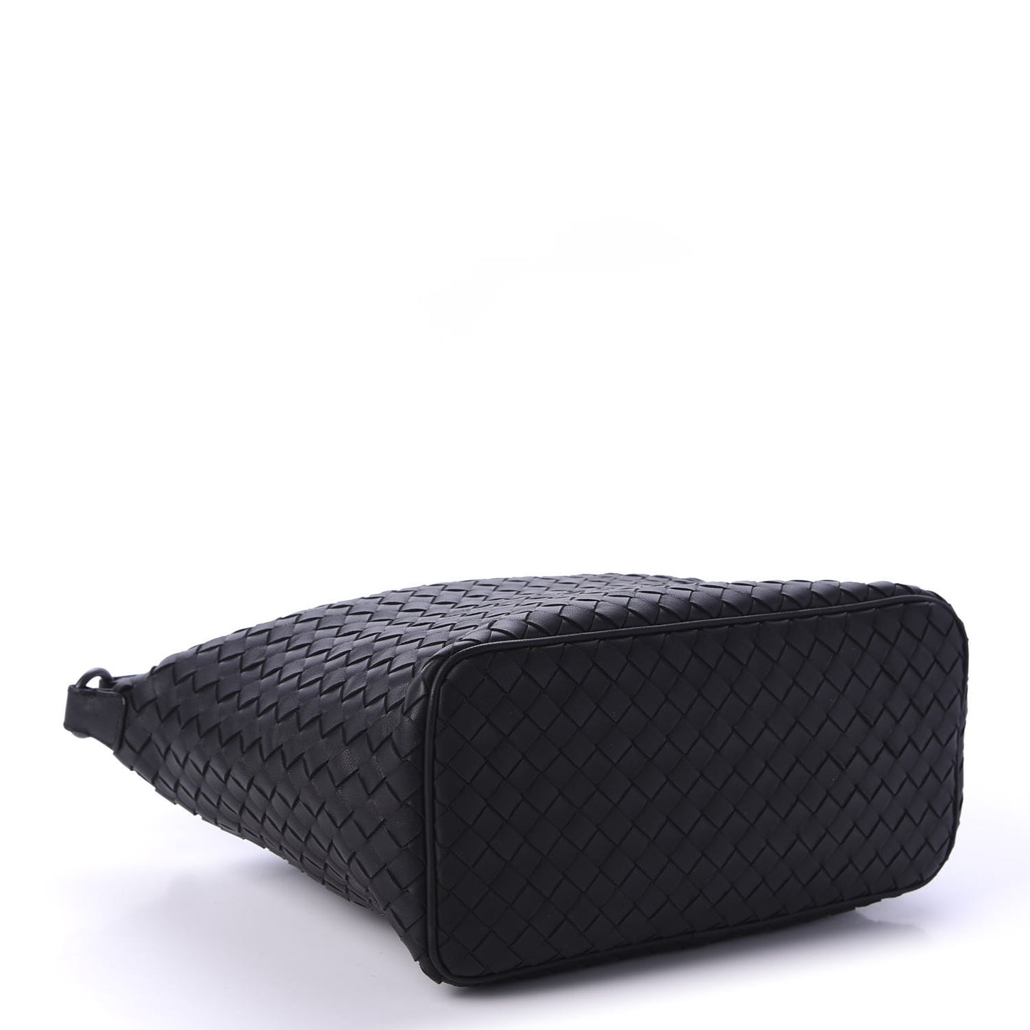 Nappa Intrecciato Small Shoulder Bag Black