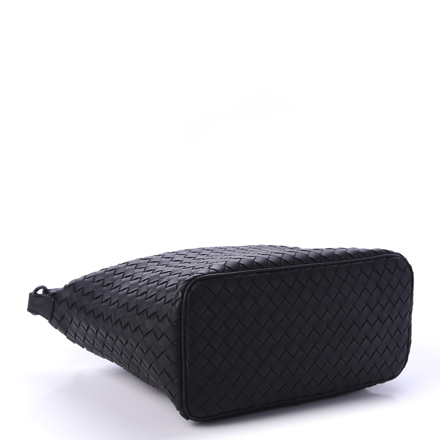 Bottega Veneta Nappa Intrecciato Small Shoulder Bag Black 4 of 11