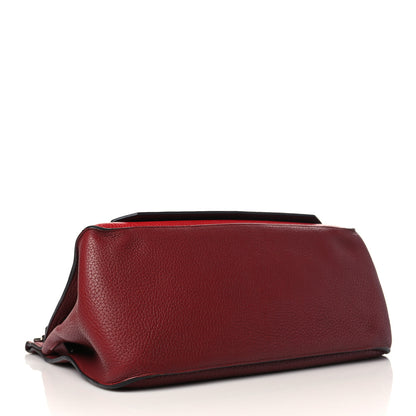 Hermes Taurillon Clemence Bi-Color Jypsiere 31 Rouge H Rouge Casaque 4 of 9