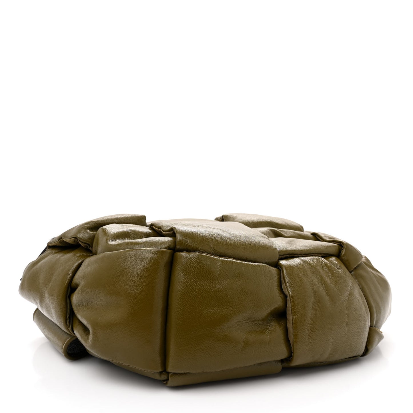 Nappa Intreccio Padded Cassette Bumbag Khaki