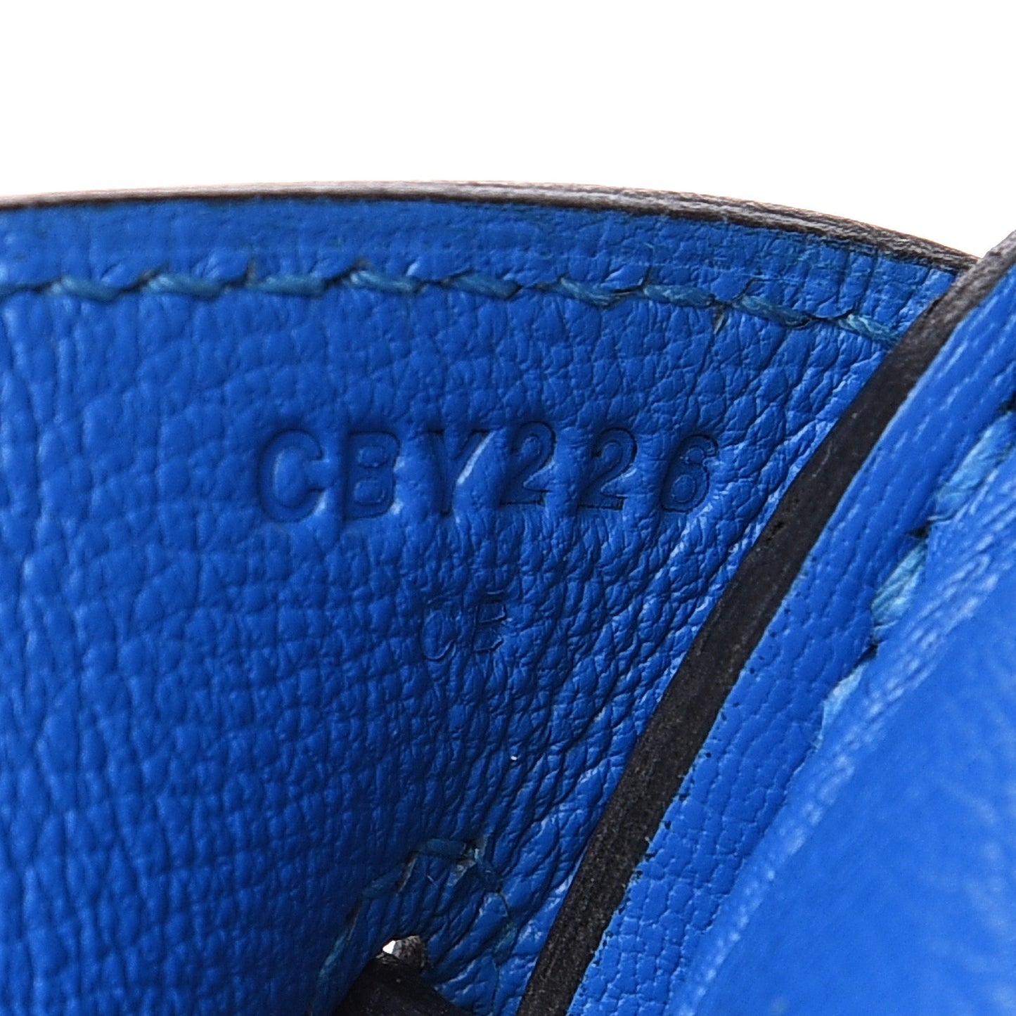 Togo Horseshoe Birkin 30 Bleu Nuit Bleu Hydra