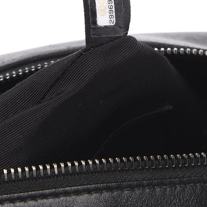 Chanel Calfskin Chain 20s Signature Hobo Black 7 of 12