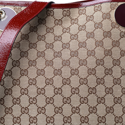 Gucci Monogram Eclipse Messenger Red 10 of 10
