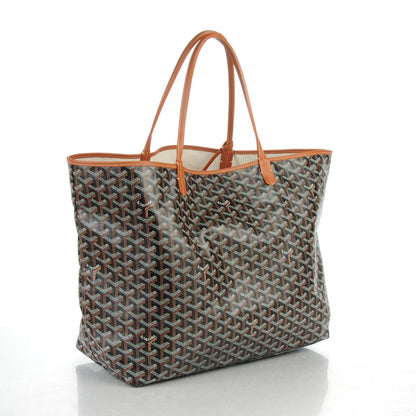 Goyard Goyardine Saint Louis GM Black Gold 3 of 8