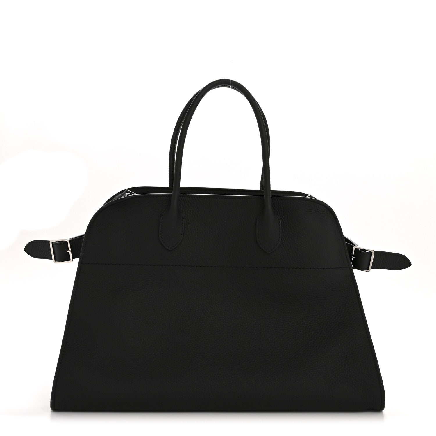 The Row Matte Grained Calfskin Soft Margaux 15 Black 1 of 11
