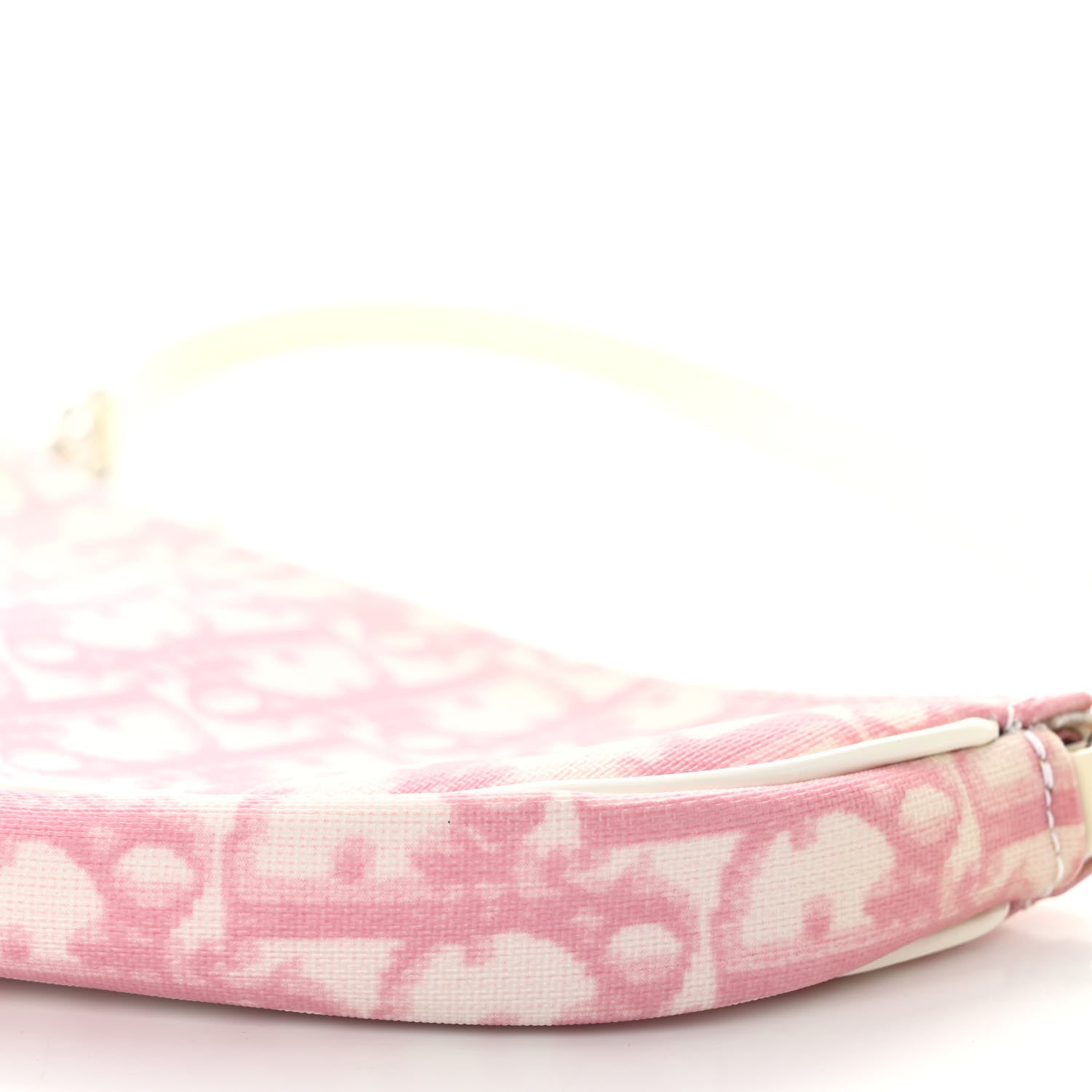 Christian Dior Monogram Mini Saddle Pochette Pink 10 of 13