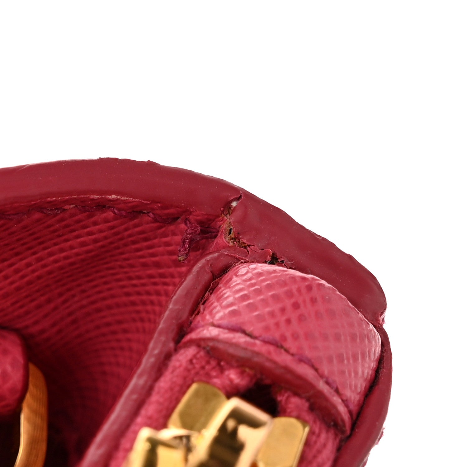 Prada Saffiano Medium Galleria Double Zip Tote Peonia 11 of 11