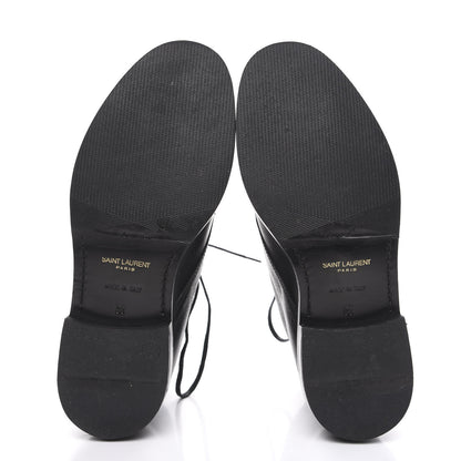 Saint Laurent Smooth Calfskin Ankle Boots 35 Black 5 of 8