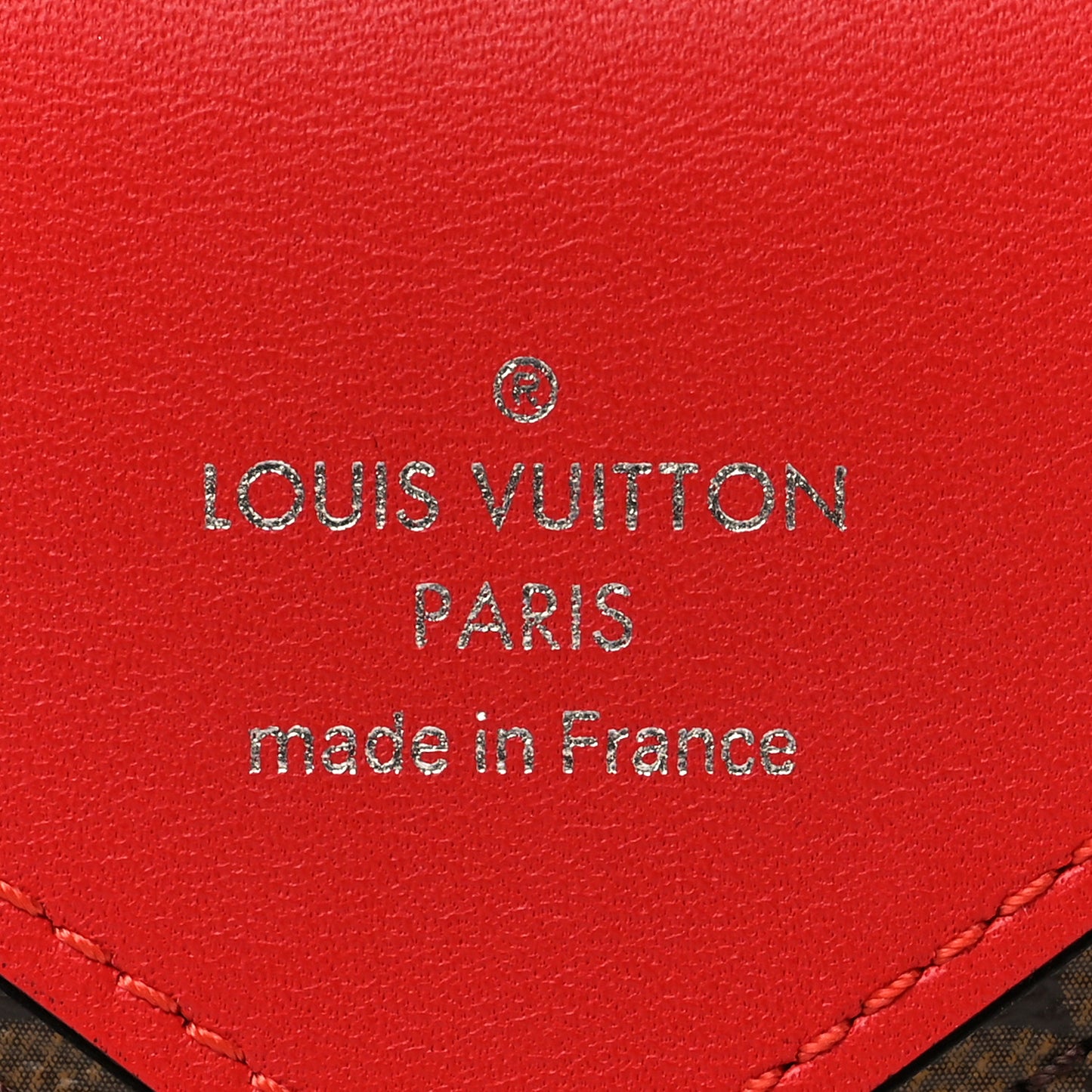 Monogram Playing Cards and Pouch Arsene Red