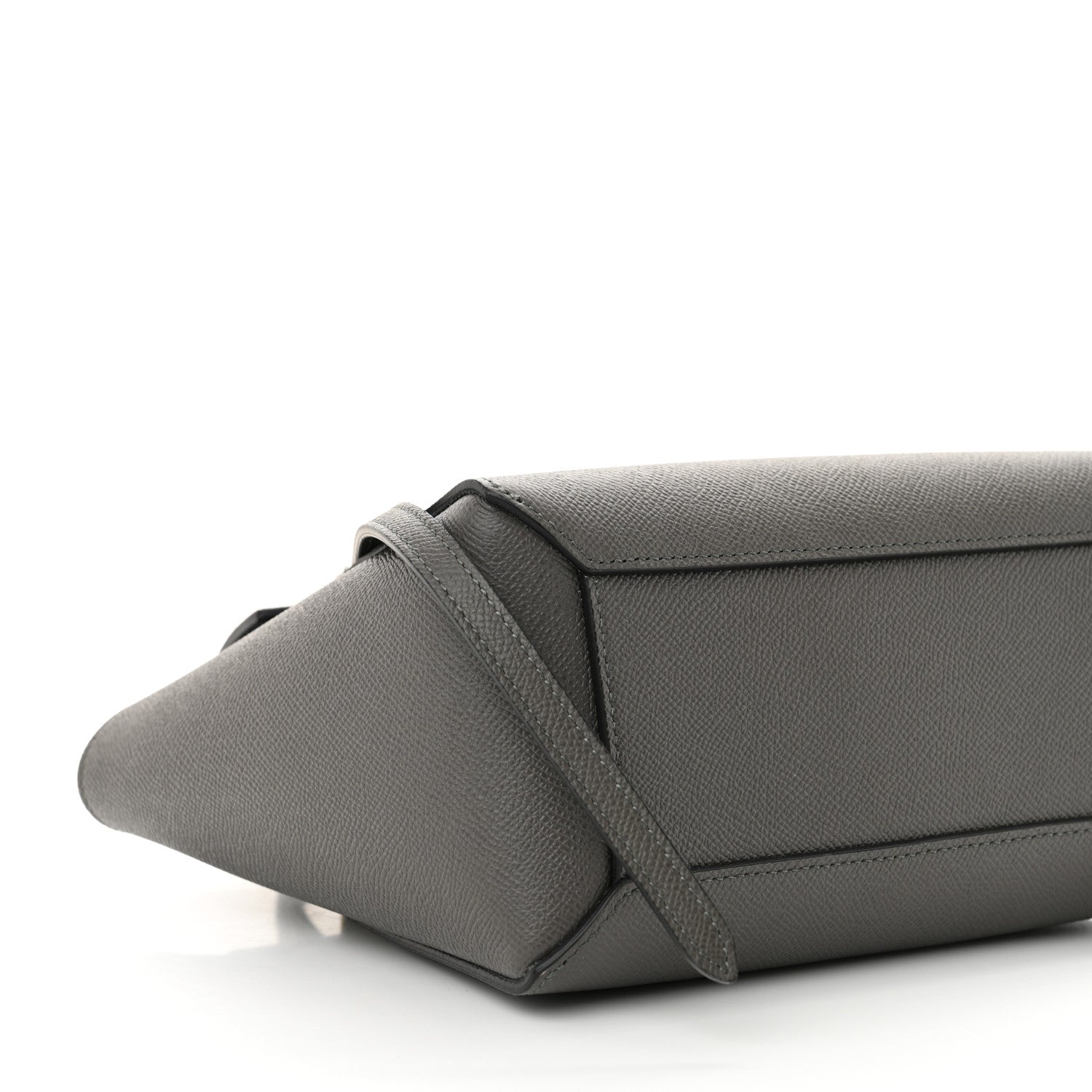 Celine Grained Calfskin Nano Belt Bag Grey 8 of 10