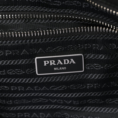 Prada Nylon Tessuto Impuntu Quilted Shoulder Bag Black 6 of 8