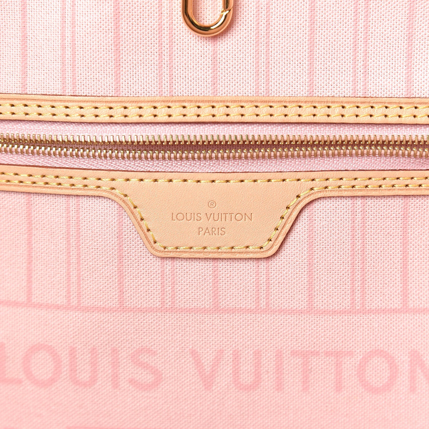 Louis Vuitton Damier Azur Neo Neverfull MM Rose Ballerine 7 of 12