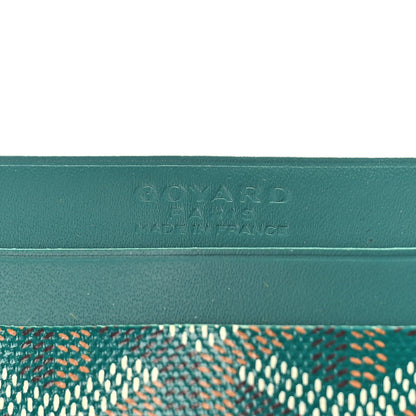 Goyard Goyardine Saint Sulpice Card Holder Green 6 of 9