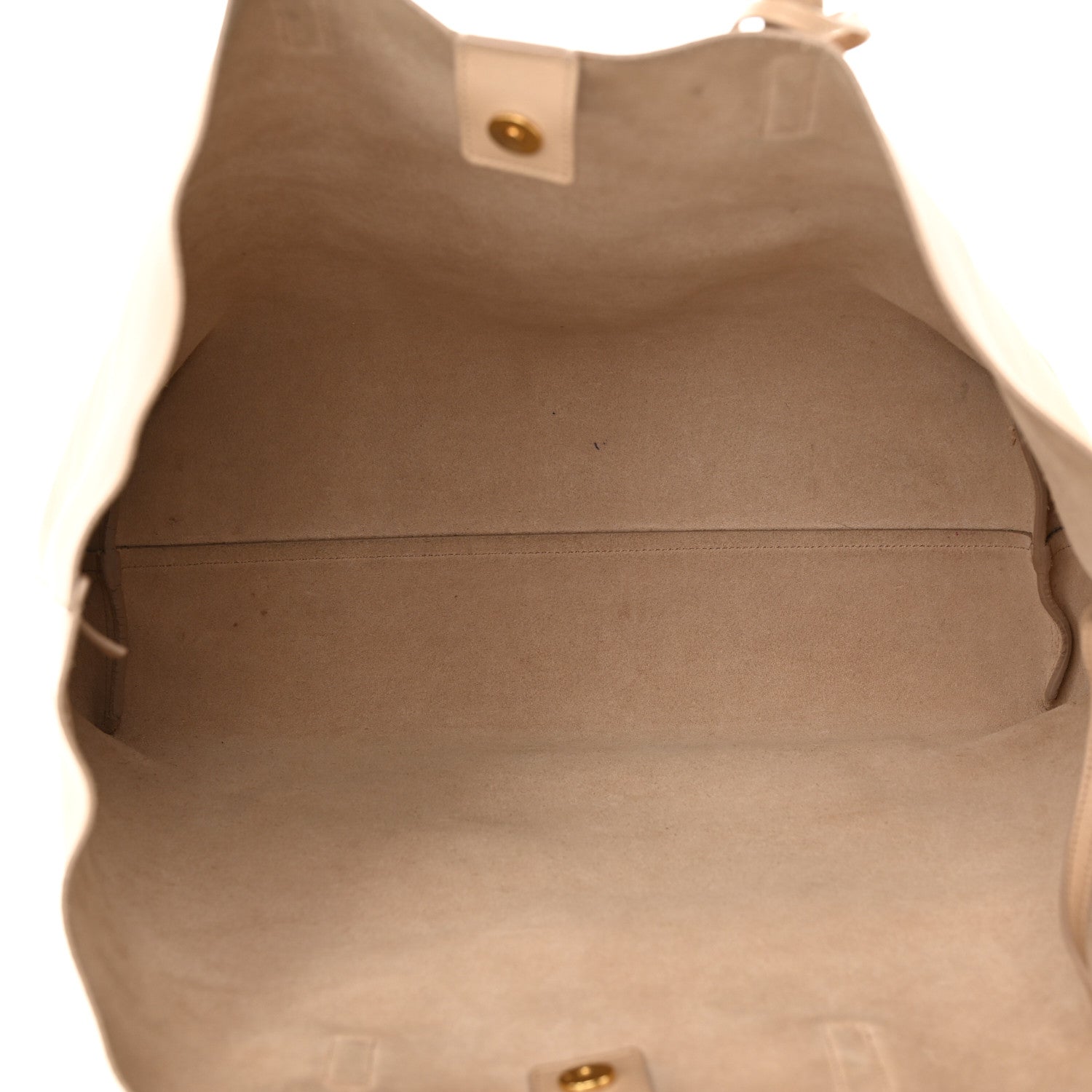 Saint Laurent Calfskin Large Shopping Tote Dark Beige 5 of 12