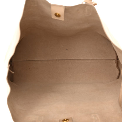 Saint Laurent Calfskin Large Shopping Tote Dark Beige 5 of 12