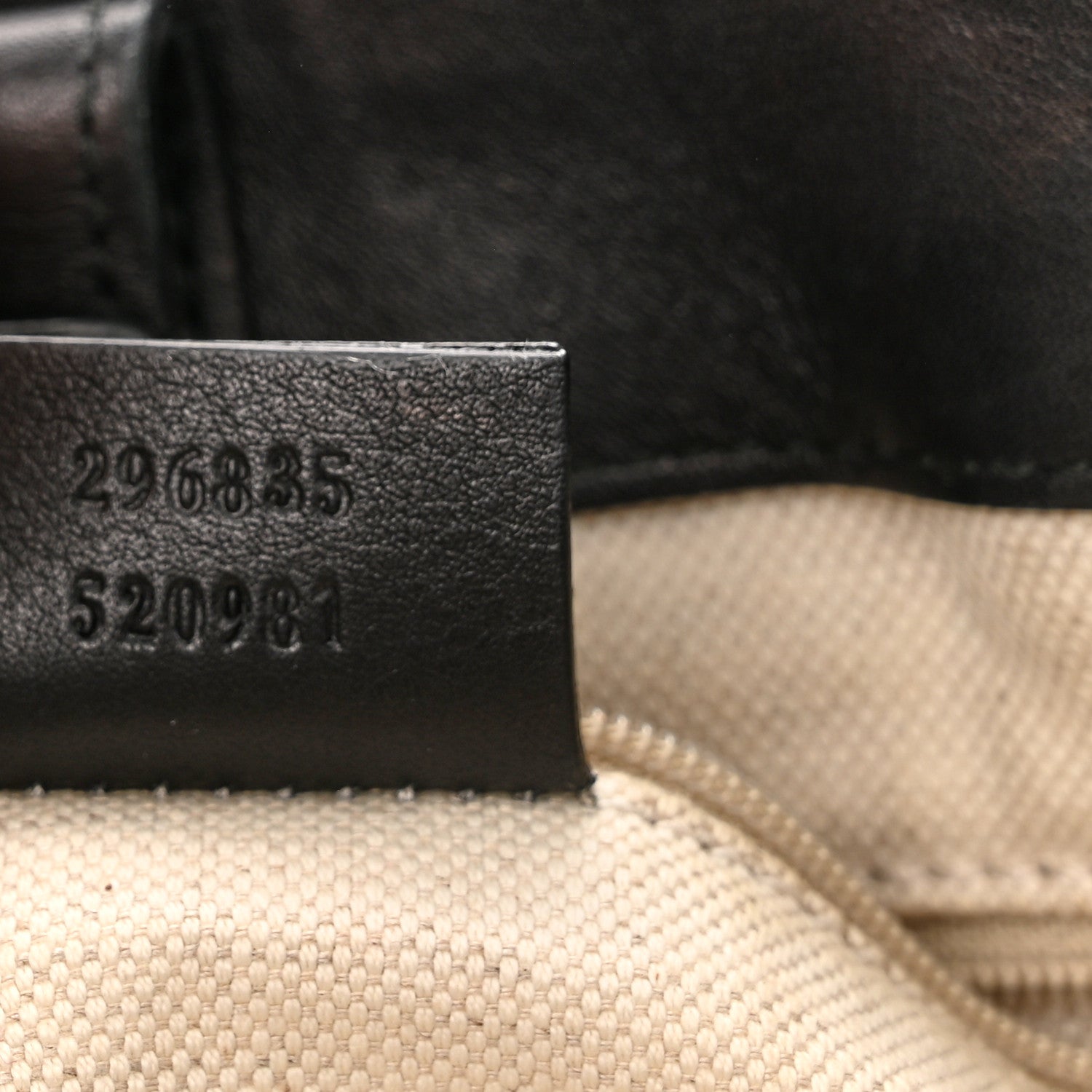 Gucci Guccissima Medium Sukey Top Handle Tote Black 7 of 14