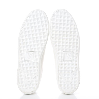 Louis Vuitton Calfskin Frontrow Sneakers 41 White 5 of 9