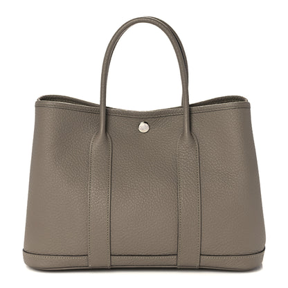 Hermes Vache Country Garden Party 30 TPM Gris Asphalte 1 of 10