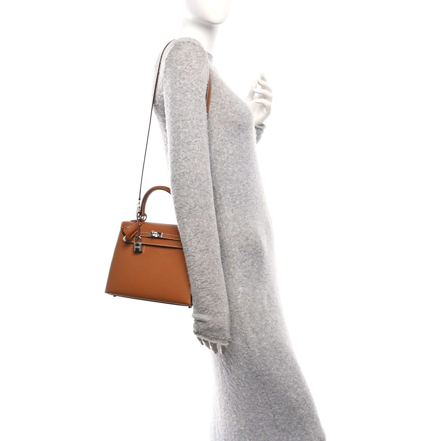 Hermes Epsom Kelly Sellier 25 Gold 2 of 11