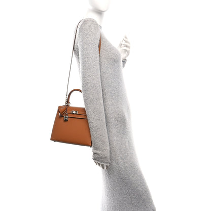 Hermes Epsom Kelly Sellier 25 Gold 2 of 11