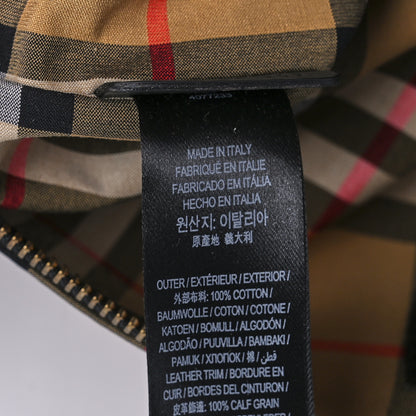 Burberry Vintage Rainbow Check Zip Pouch Antique Yellow 7 of 12