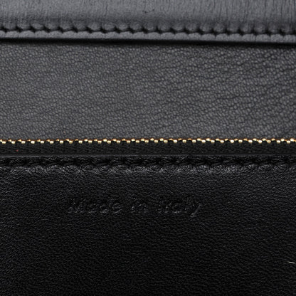 Celine Box Calfskin Medium Classic Box Flap Bag Black 7 of 8