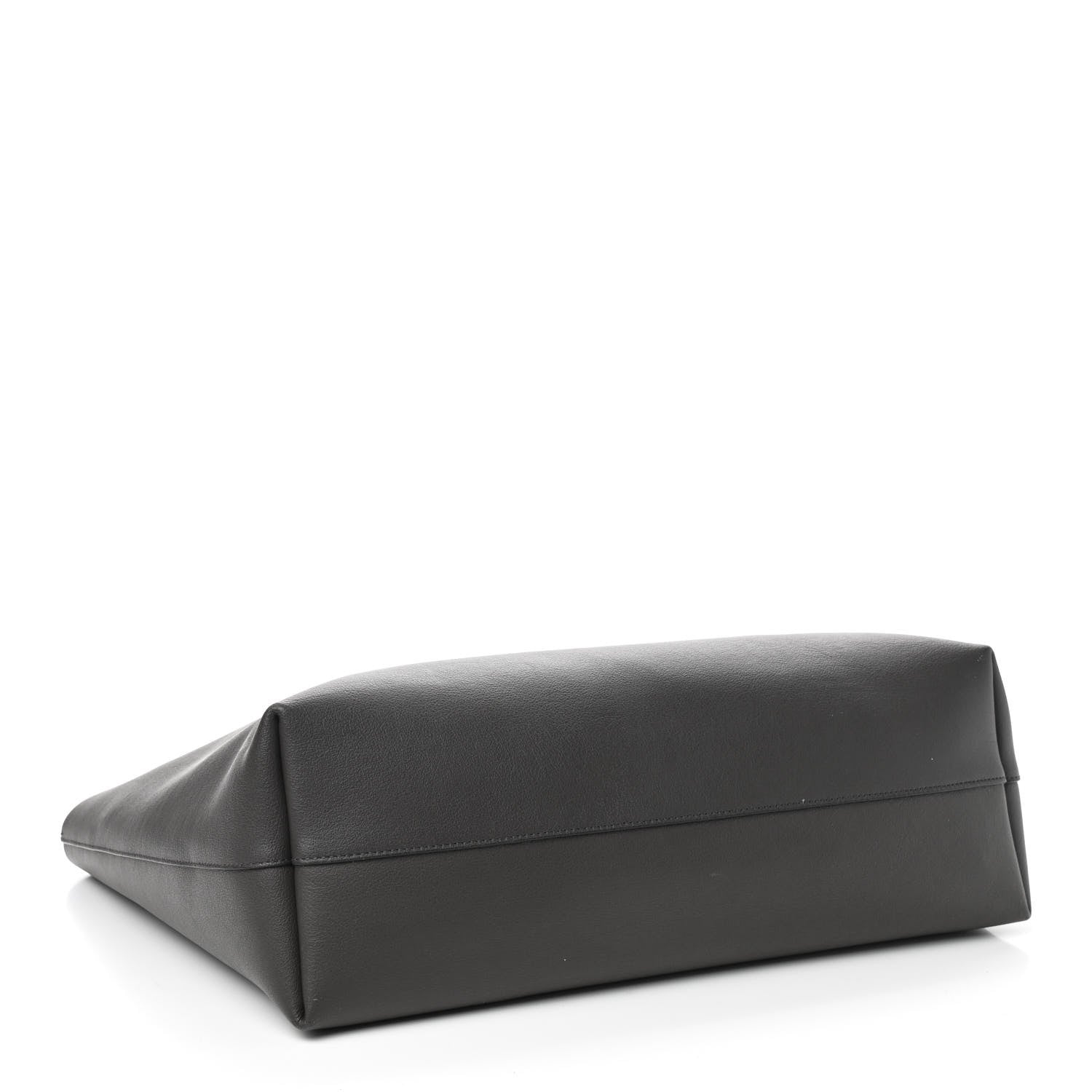 Saint Laurent Calfskin Large Shopping Tote Dark Grey 5 of 13