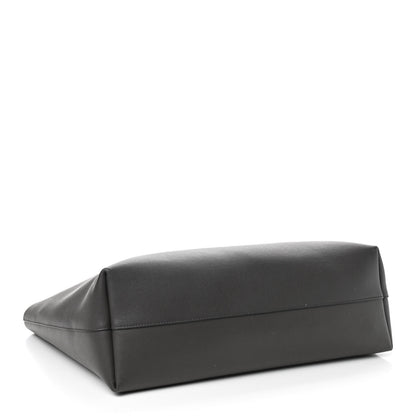 Saint Laurent Calfskin Large Shopping Tote Dark Grey 5 of 13