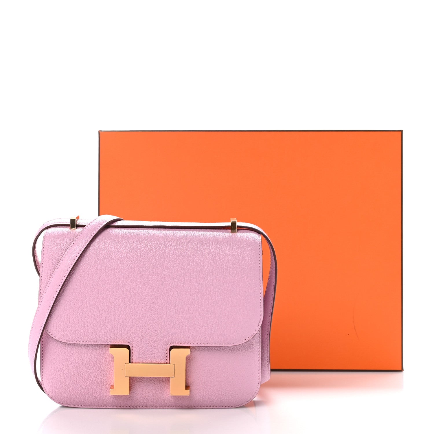 Hermes Chevre Mysore Constance 18 Mauve Sylvestre 12 of 12