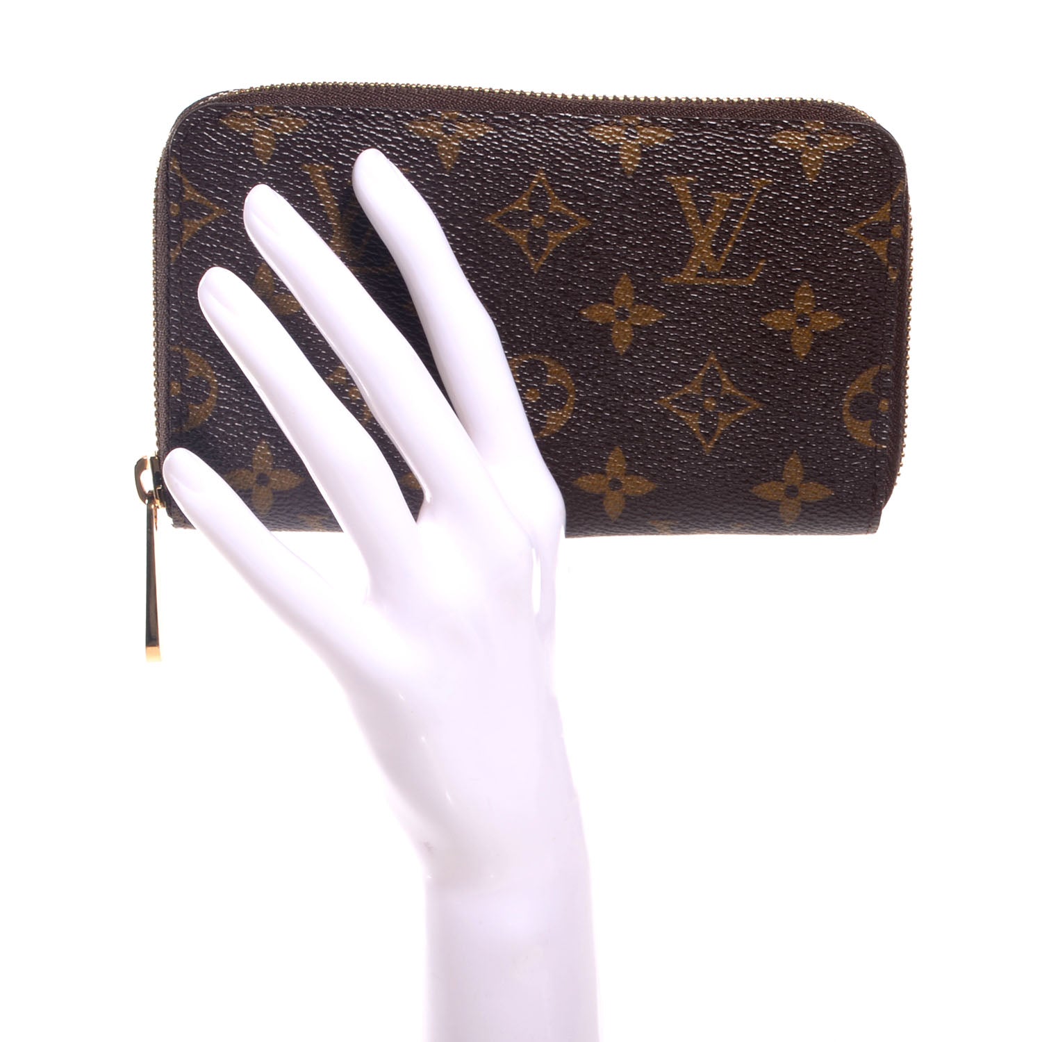 Louis Vuitton Monogram Zippy Compact Wallet 2 of 9