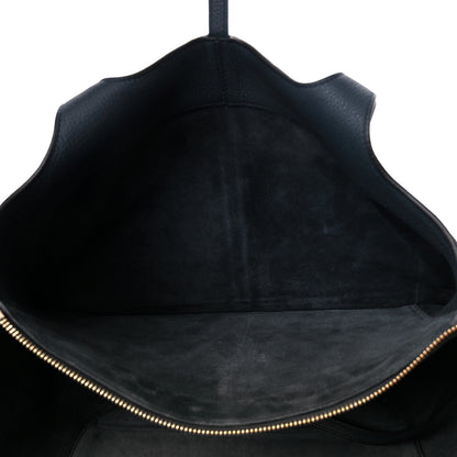 Celine Baby Grained Calfskin Medium Tri-Fold Bag Dark Sea 6 of 13