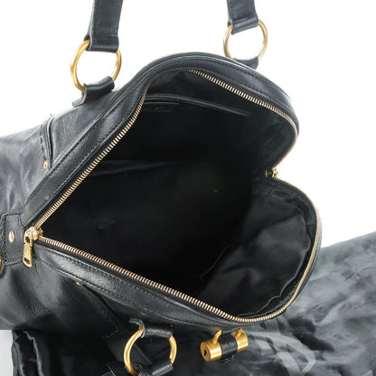 Saint Laurent Calfskin Large Muse Black 5 of 7