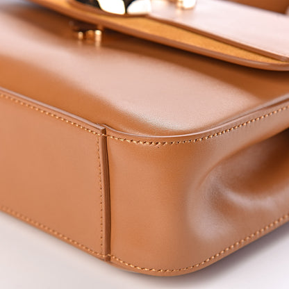 Chloe Calfskin Small C Double Carry Autumnal Brown 8 of 9