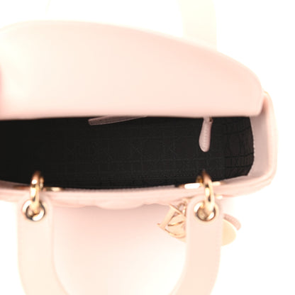 Christian Dior Lambskin Cannage Small Lucky Badges My Lady Dior Pink 8 of 12