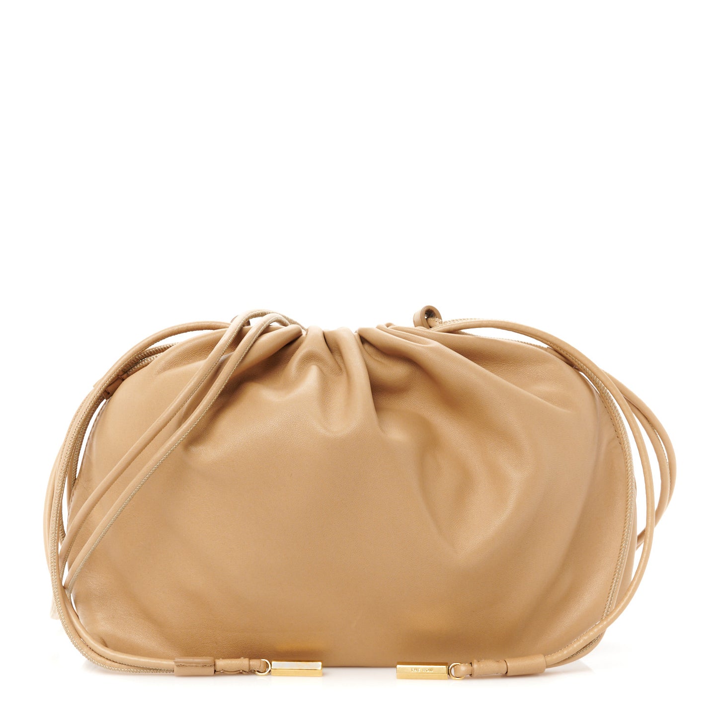 Nappa Small Angy Hobo Bag Cream