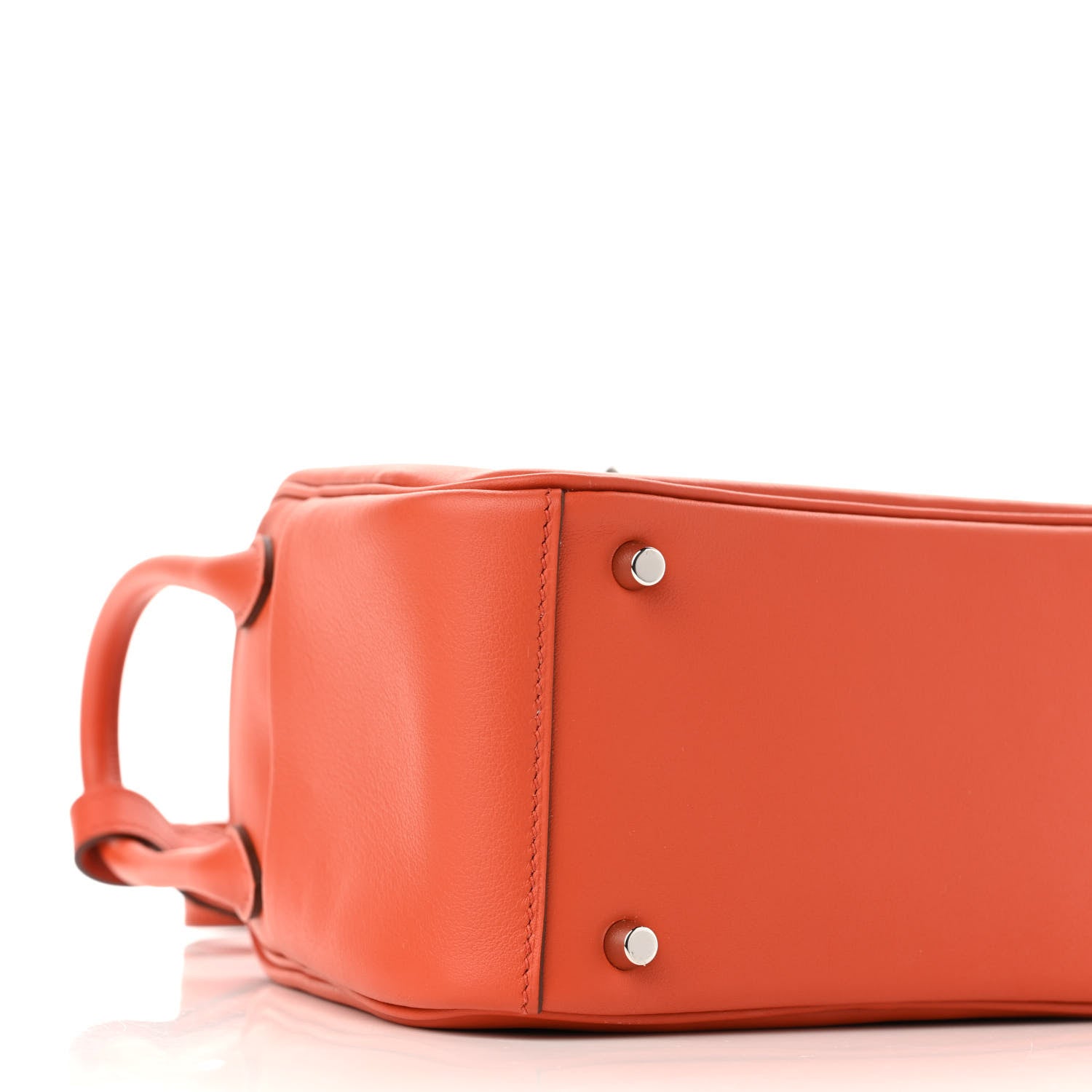Hermes Swift Verso Mini Lindy 20 Terre Battue Capucine 8 of 10