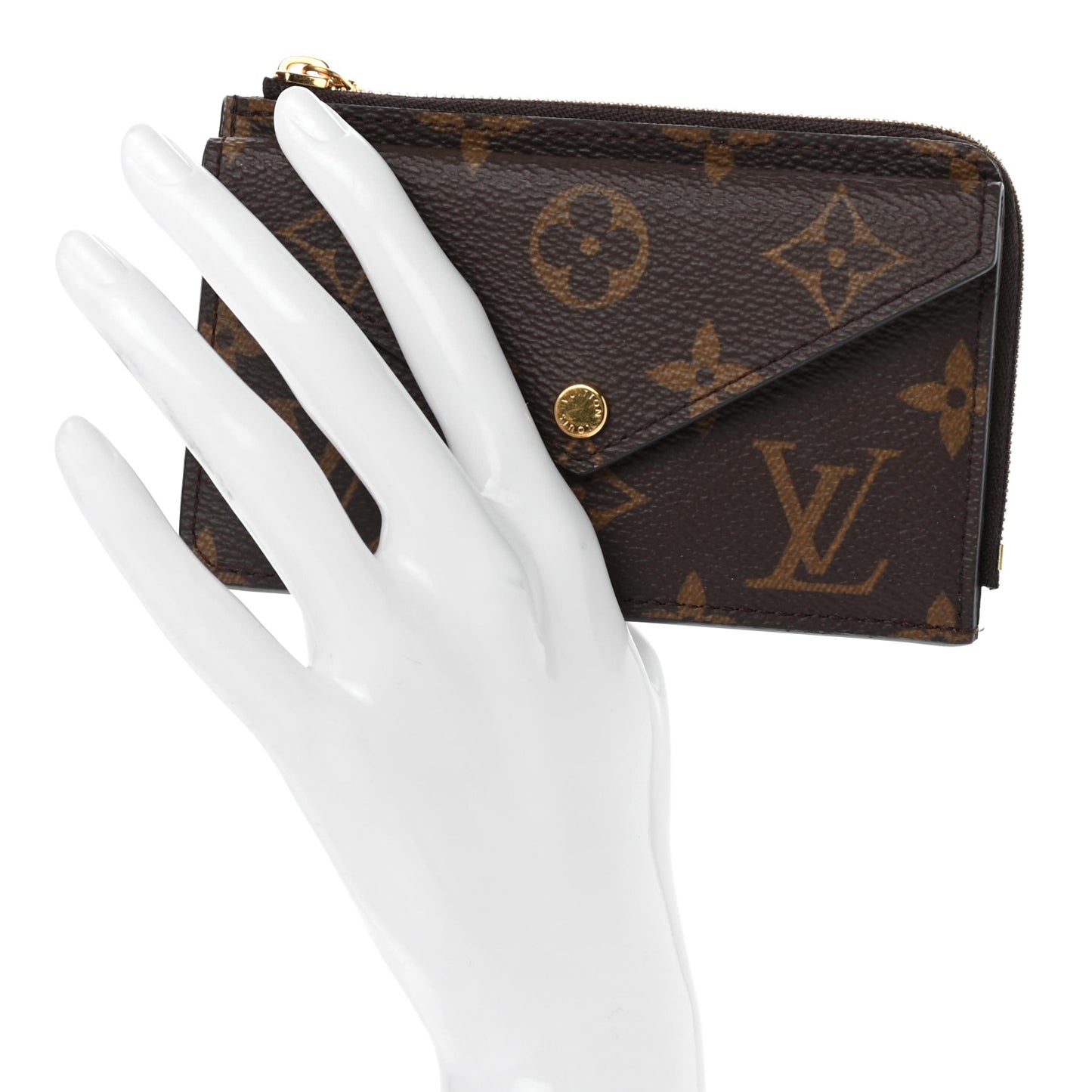 Monogram Recto Verso Card Holder Black