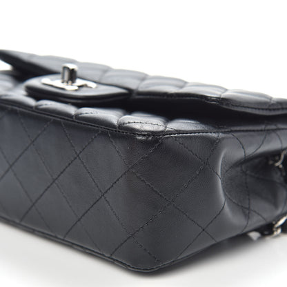 Chanel Lambskin Quilted Mini Rectangular Flap Black 9 of 13