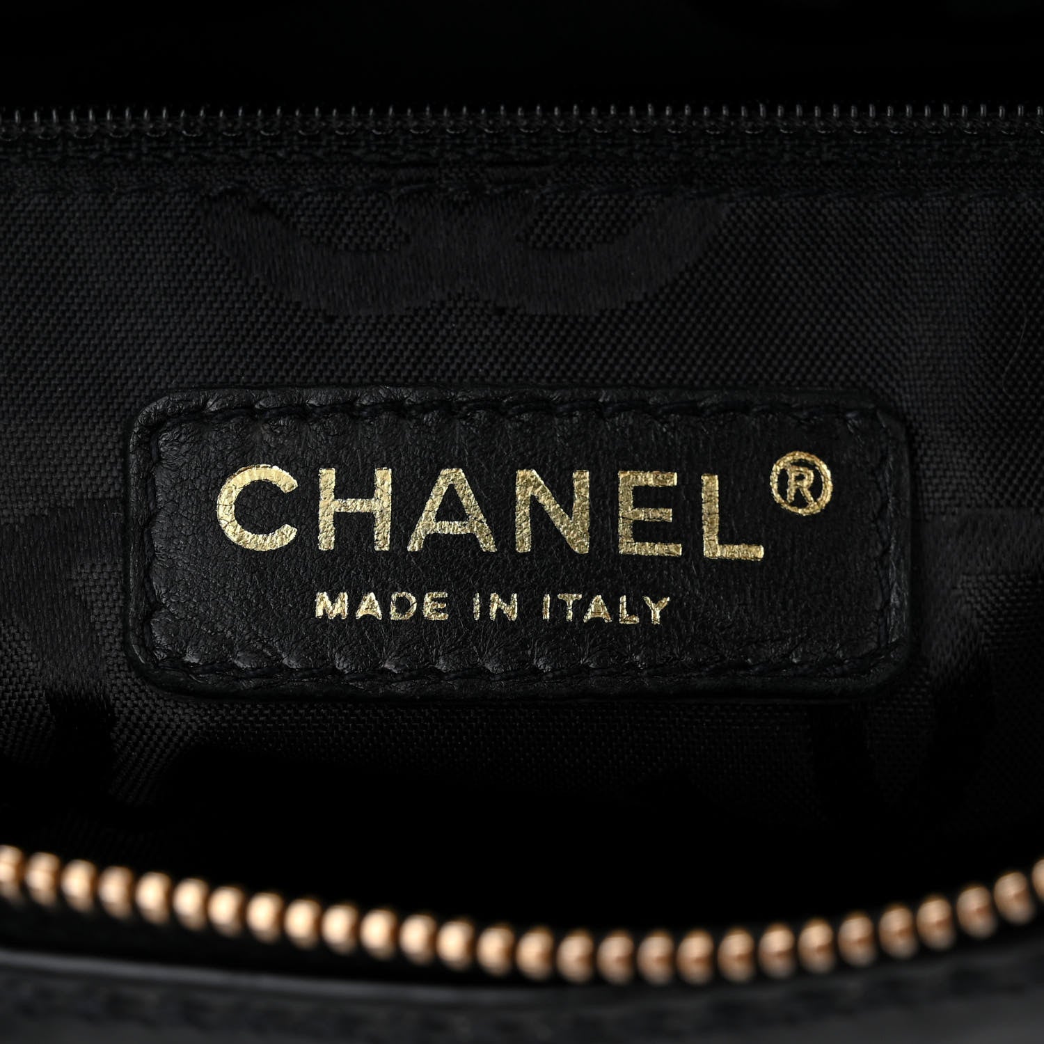 Chanel Calfskin Stitch Surpique Bowler Black 7 of 15