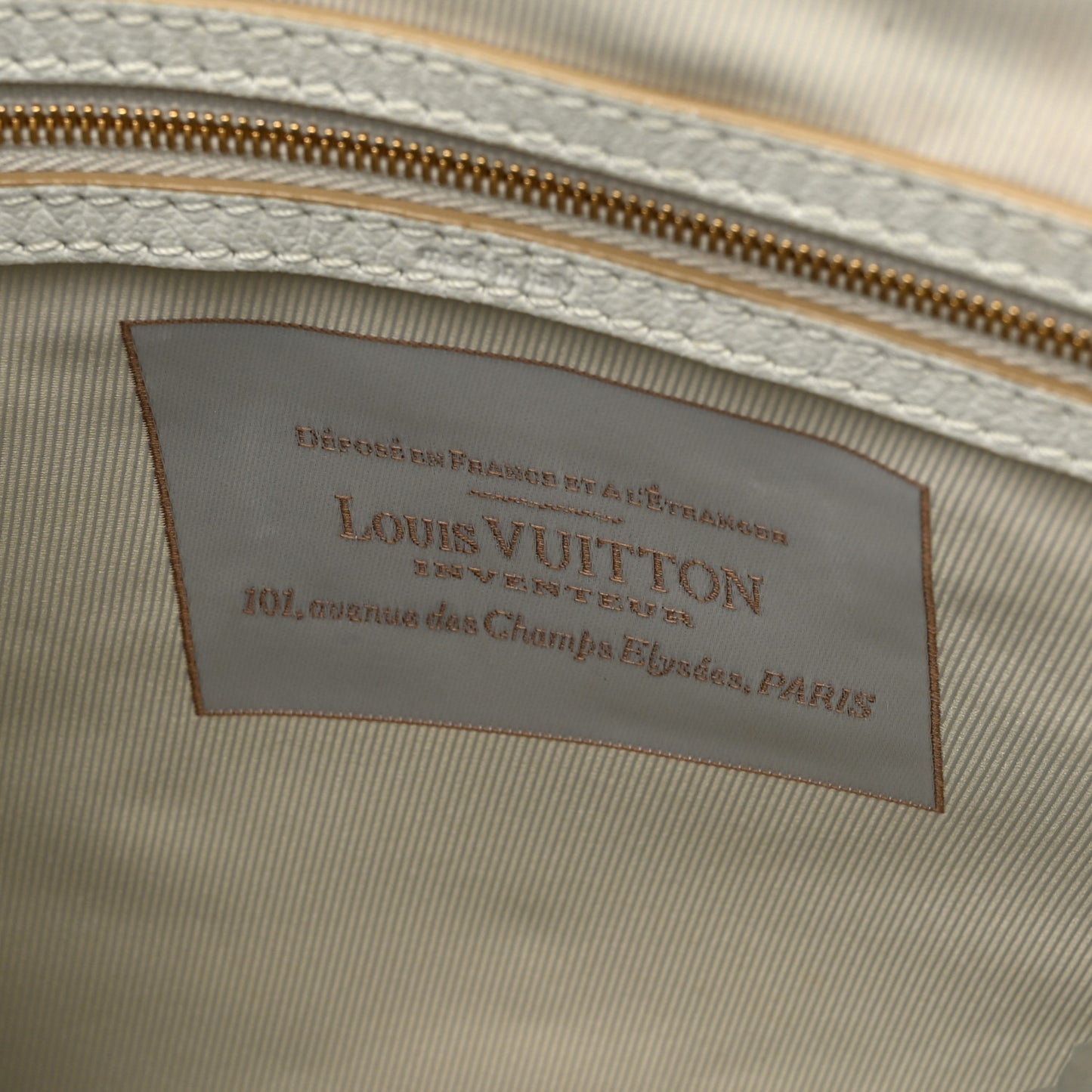 Monogram Sabbia Cabas GM White