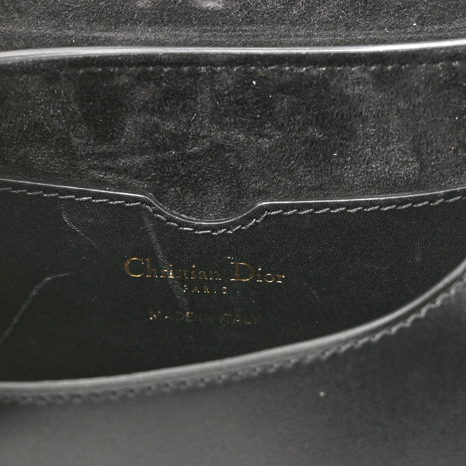 Christian Dior Box Calfskin Small Bobby Flap Black 6 of 10